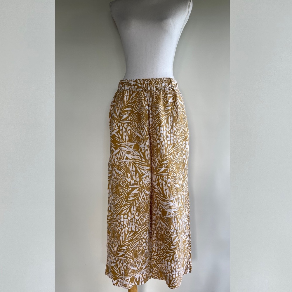 Christian Siriano Wide Leg Linen Pants - sz L